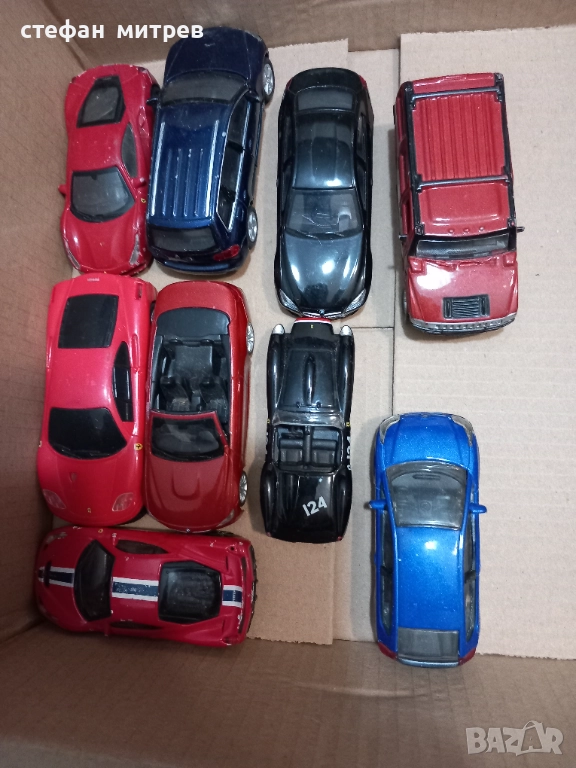 метални колички -избрани, снимка 1