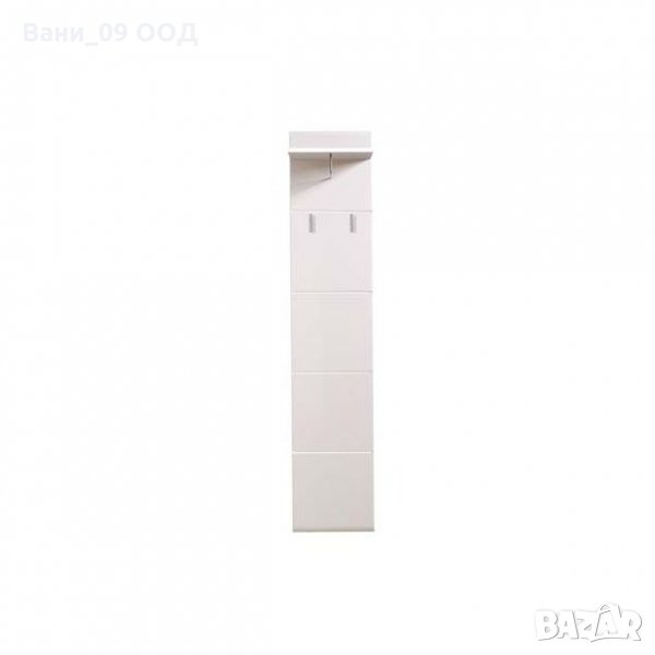 Закачалка-панел в бяло, снимка 1