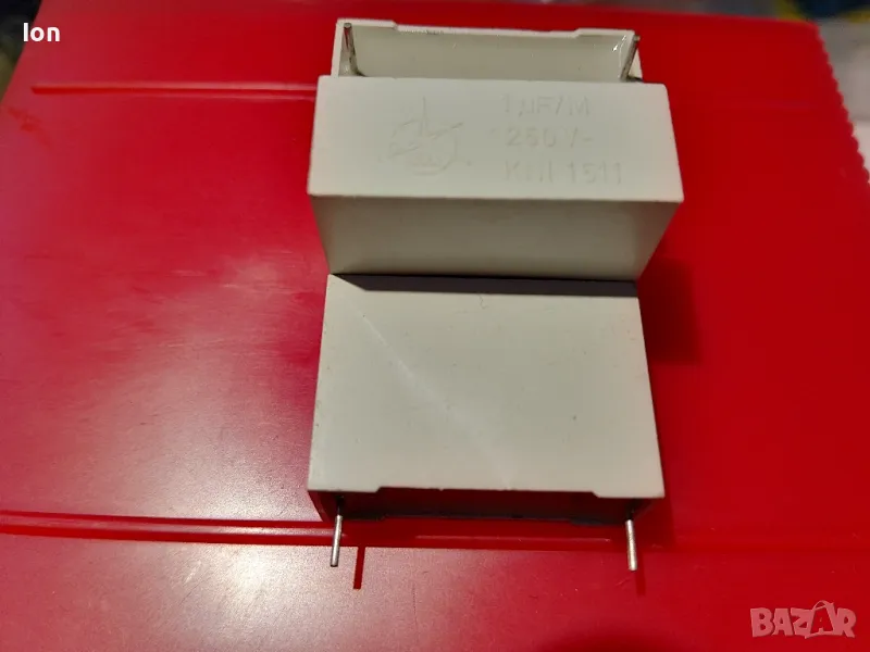 1,0uF/250V кондензатори за аудио филтри , снимка 1