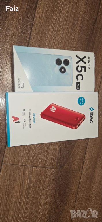 Най-добра цена! Телефон Honor X5c plus + преносима батерия 2 години гаранция., снимка 1