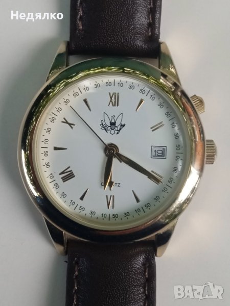 Винтидж кварцов часовник,звънец, снимка 1