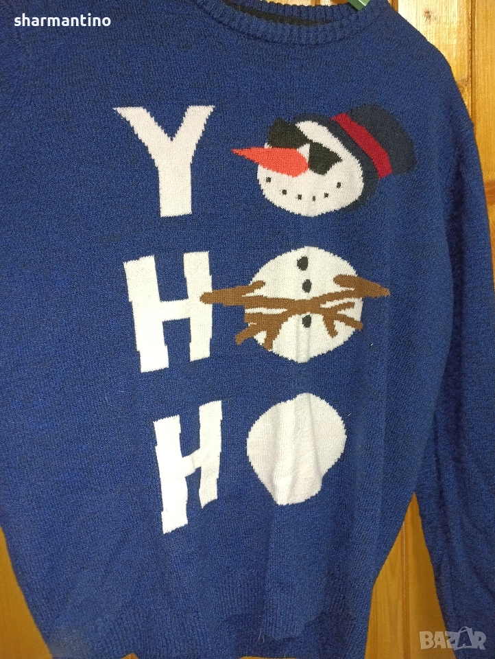 Вълнена коледна блуза XL / XXL- 8 лв, снимка 1