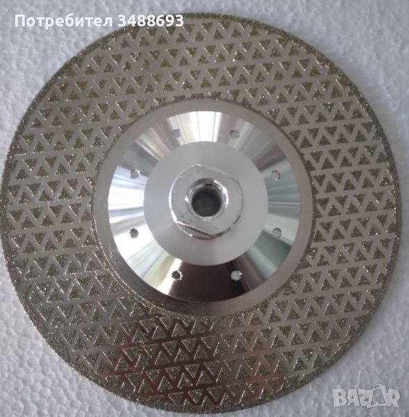 ДИАМАНТЕН ДИСК ЗА РЯЗАНЕ НА МРАМОР, снимка 1