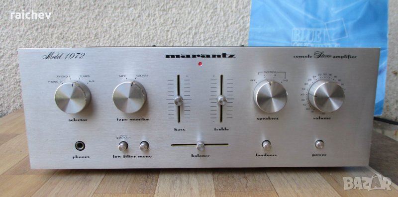 ★ █▬█ █ ▀█▀ ★ MARANTZ Model 1072 – Сребрист красавец с отлична визия и чудесен саунд. , снимка 1