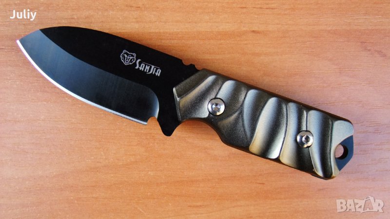 Малък нож с фиксирано острие - Sanjia K-612A , снимка 1