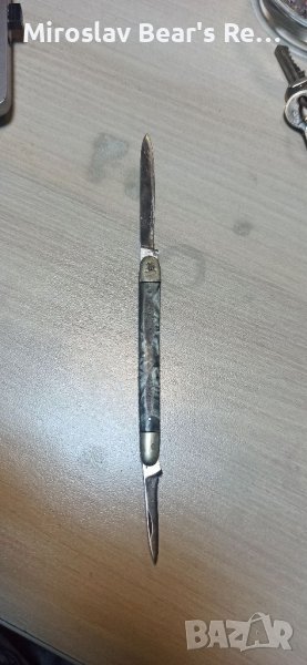  Българско дегустационно  ножче от по - дългите , неръждавейка Велико Търново , снимка 1