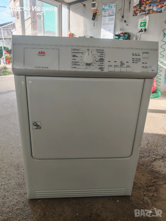 Коминна сушилня AEG 7кг, снимка 1