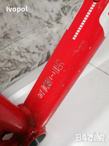 CARVER Шосейна рамка, снимка 5 - Части за велосипеди - 52964833