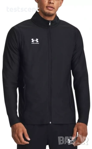 €59.99 Фитнес тънко яке спортно за мъже Men’s Under Armour Lightweight Track Jacket – XL Xlarge, снимка 10 - Якета - 54325530