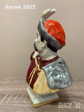 Бюст на Богдан Хмелницки, снимка 5 - Антикварни и старинни предмети - 52410644