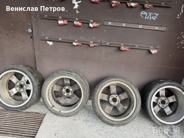 Оригинални Audi 18 цолa OEM джанти 8J ET47 5x112, снимка 2 - Гуми и джанти - 55868171