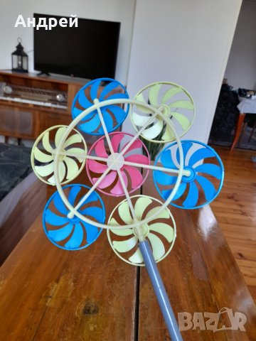 Стара детска вятърна играчка, снимка 4 - Други ценни предмети - 37497572