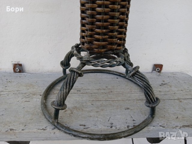 Голям метален свещник, снимка 2 - Други - 39978485