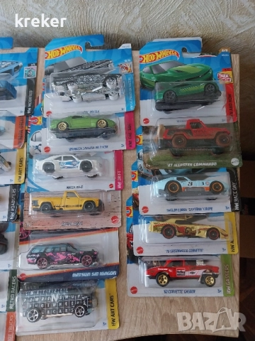 hot wheels 1:64, снимка 4 - Коли, камиони, мотори, писти - 52004906