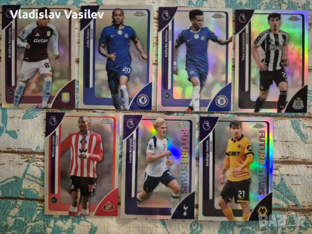 Topps Chrome EPL 25/26 - Base & Inserts, снимка 6 - Колекции - 53829173