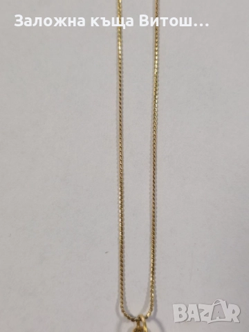 Златен синджир с висулка с египедски орнамент 14к. 6.43гр , снимка 3 - Колиета, медальони, синджири - 51691973