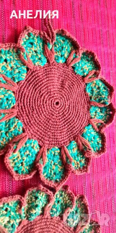 Кърпички ретро коприна и дантела, снимка 4 - Антикварни и старинни предмети - 35467641