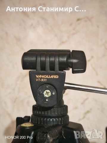 vanguard vt-931 статив, снимка 2 - Чанти, стативи, аксесоари - 52698840