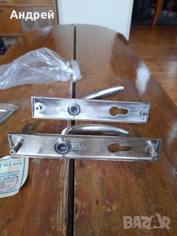 Стари дръжки за брава Метал #2, снимка 6 - Други ценни предмети - 54091962