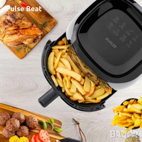 Фритюрник с горещ въздух MFX-415D, 4.2L, 1500W, дигитален, снимка 14 - Фритюрници - 52395182