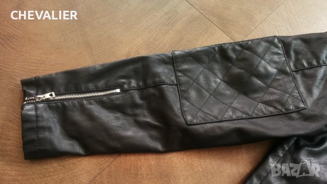 GUESS FAUX Leather Men's Jacket размер XL мъжко яке изкуствена кожа 28-57, снимка 8 - Якета - 42748732