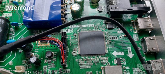 MAIN BOARD ,TP.S506.PB802 for SMART TECH LE-39Z1 39 inc DISPLAY CX390DLEDM , снимка 2 - Части и Платки - 39464032