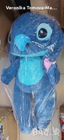 Стич плюшена играчка 80см 100см 120см 150см , снимка 3 - Плюшени играчки - 47382909