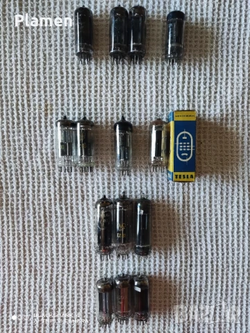 Радиолампи EZ 80,81, 5Ц4М, 5Ц4С, 6Ц5С, 6Х2П