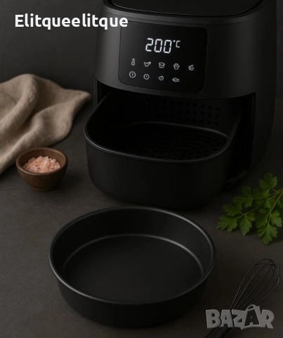 Тавичка Rosberg Premium, 8", въгл. стомана, незал, покр., снимка 3 - Съдове за готвене - 52182786