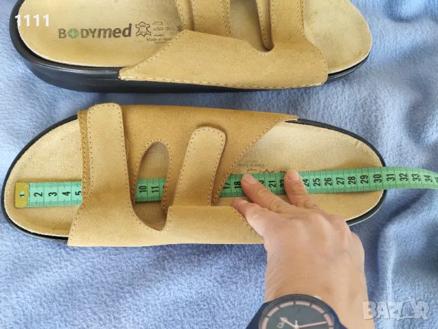 Мъжки анатомични чехли Bodymed., снимка 5 - Мъжки чехли - 50415263