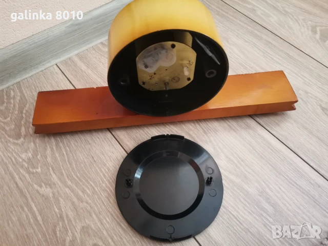 Стар каминен часовник, снимка 4 - Антикварни и старинни предмети - 51236832