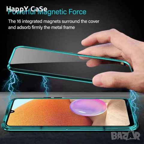 Samsung Galaxy A33 A23 A13 4G 5G / Двоен 360 градуса магнитен кейс калъф, снимка 8 - Калъфи, кейсове - 36450144