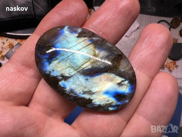 Уникален спектролит лабрадорит, снимка 8 - Други ценни предмети - 39383795