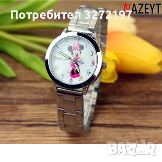 Disney Mickey Minnie Детски Кварцов часовник, снимка 6 - Детски - 48270470