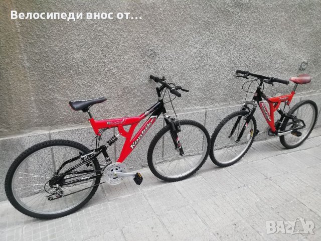 два еднакви велосипеда 26 цола 18 скорости два амортисьора внос от Германия , снимка 3 - Велосипеди - 40542835