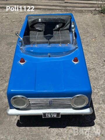 Ламаринена детска кола с педали ВАЗ, снимка 8 - Колекции - 50698077