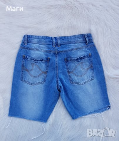 Къси дънкови панталони размер М-Л, снимка 5 - Къси панталони и бермуди - 37609554