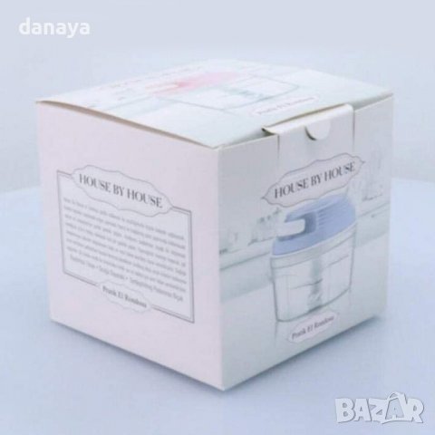 2154 Ръчен чопър за зеленчуци и плодове ръчен блендер, снимка 3 - Прибори за хранене, готвене и сервиране - 33010963