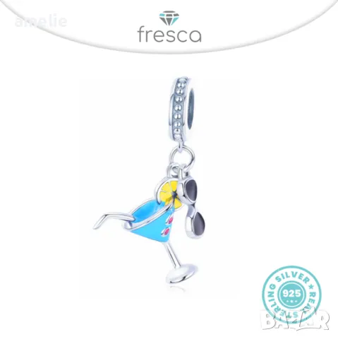 -15% OFF! Колекция Талисмани Fresca Морска серия по модел тип Пандора с печати S 925 Pandora , снимка 10 - Гривни - 50387271