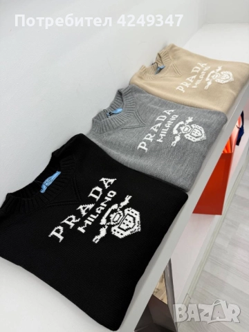 Пуловер Prada, снимка 3 - Блузи с дълъг ръкав и пуловери - 52948602