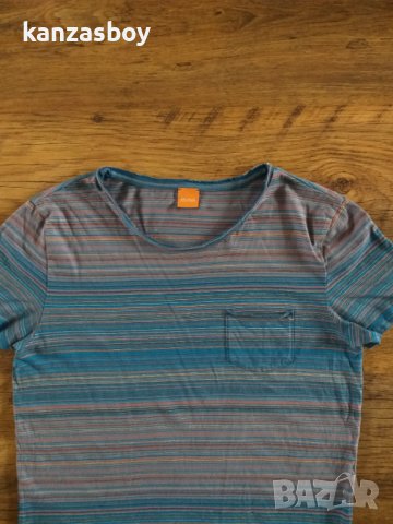 hugo boss orange tedryk - страхотна мъжка тениска, снимка 8 - Тениски - 36876350