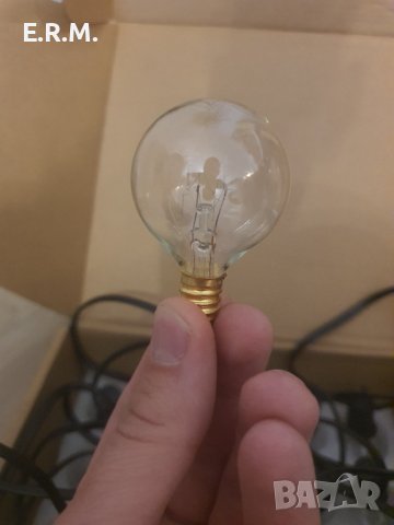 Струнни светлини Гирлянд светлина от 25 крушки парти лампички  декорация за кафе сватба рожден ден п, снимка 11 - Външни лампи - 40418762