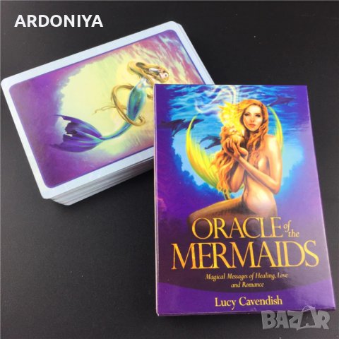 Oracle of the Mermaids - оракул карти, снимка 4 - Други игри - 37383492