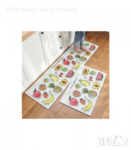 ПЪТЕКА ЗА КУХНЯ ОТ МЕМОРИ ПЯНА ОТ 2 ЧАСТИ - код 2758, снимка 3 - Пътеки - 34160340