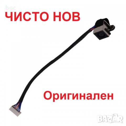 Нова DC JACK Букса с кабел за Dell XPS L502x L501x L502 L501 Л501х Л502х XFT6Y 0XFT6Y DDGM6BPB000, снимка 3 - Части за лаптопи - 24591719