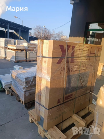 Дизайнерски гранитогрес Porcelanosa Blue Roma Silk 120x120 – нови, неразопаковани, снимка 4 - Гранитогрес и плочки - 53947389