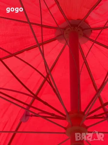 Функционален чадър за градина и плаж – Ø2.70 м, височина 2.50 м, снимка 5 - Други стоки за дома - 50031558