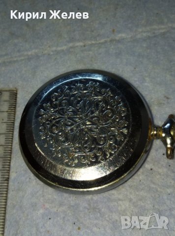 МОЛНИЯ Стар Мех. РУСКИ ДЖОБЕН ЧАСОВНИК МЪЛНИЯ СССР с ОРНАМЕНТИРАНИ КАПАЦИ и РИМСКИ ЦИФЕРБЛАТ 17192, снимка 14 - Антикварни и старинни предмети - 42136539