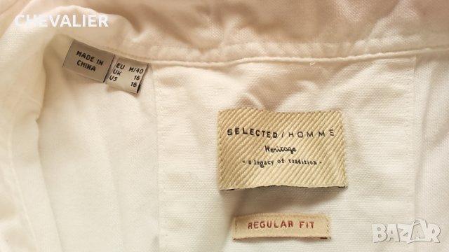 SELECT Regular FIT размер M мъжка риза 8-36, снимка 8 - Ризи - 30610728