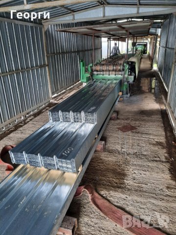 Производство ва ЛТ ламарина до 13м. дебелина от 0.4мм. до 1мм. Цена на 0.4мм. 8.50лв. За линеен метъ, снимка 4 - Железария - 31018853